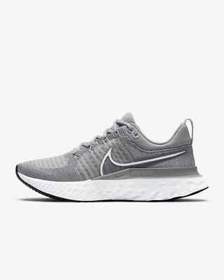 Nike React Infinity Run Flyknit 2 Shoes Gray White CT2423 001 - SIZE 6.5 WOMENS