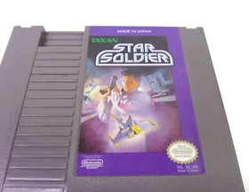 Star Soldier w/ Sleeve CLEANED & TESTED AUTHENTIC NES Nintendo Game Cartridge