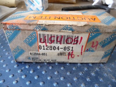 Sandvik Relief Valve Cartridge 012804-051