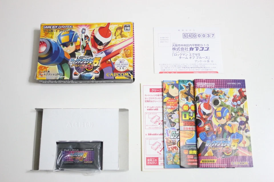 MegaMan Rockman Exe 5 Team of Blues Complete in Box Nintendo Game Boy advance - Image 2 of 4