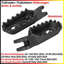 Per Ducati Multistrada V4/S, V2/S, DesertX/DesertX Rally, Supporti poggiapiedi