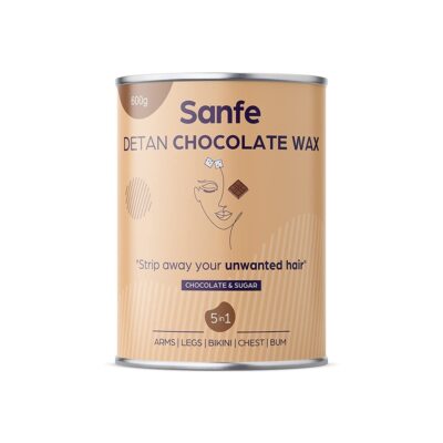 Sanfe Detan Schokolade Wachs,Für Arme,Beine,Ganzkörper Haar Entfernung - 600gm