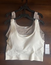 Jockey 2-Pack Seamfree Jersey Medium Support Sport Bras - Large