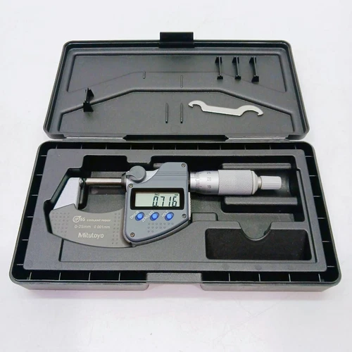 Mitutoyo Digimatic Spherical Micrometer 395-271-30 BMD-25MX 0-25mm Japan /AA258