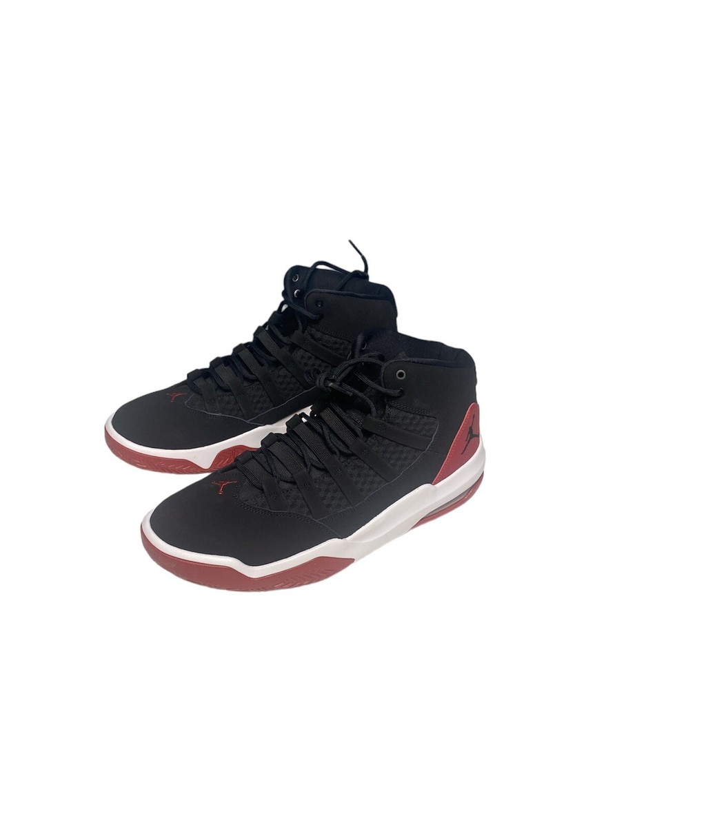 Nike Air Jordan Max Aura Mens Size Black Gym Red AQ9084 023 NWOB Shoes