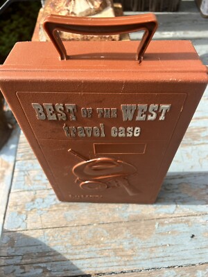 Vintage Marx Best Of The West Travel Case w/ Jane West & W