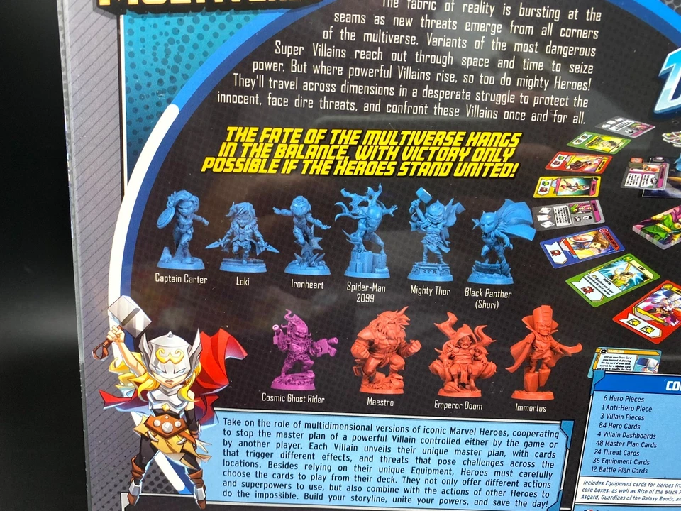 Marvel United Multiverse - Core Game Base Game Grundspiel - English Kickstarter - Bild 3 von 4