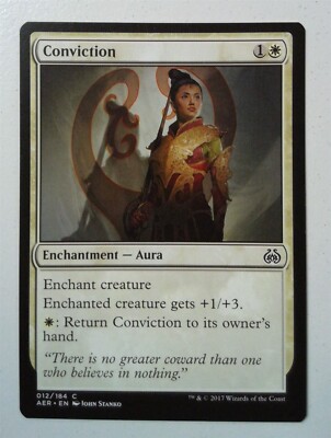 Conviction *PLAYSET* Magic MtG x4 Aether Revolt