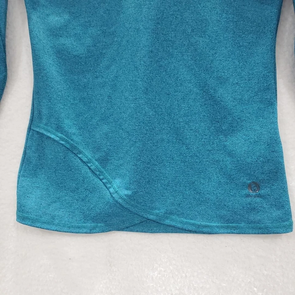 Sudadera con capucha Virtual Sensuality Fit para mujer de secado rápido Airmesh Aqua agujeros para los pulgares talla L Foto 3 de 4