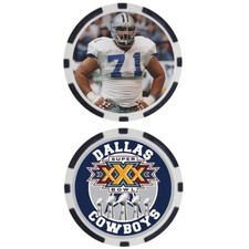 MARK TUINEI - COWBOYS SUPER BOWL XXX  - POKER CHIP