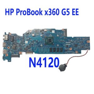 For HP ProBook x360 G5 EE Laptop Motherboard with N4120 L83949-601 Tested OK #E1