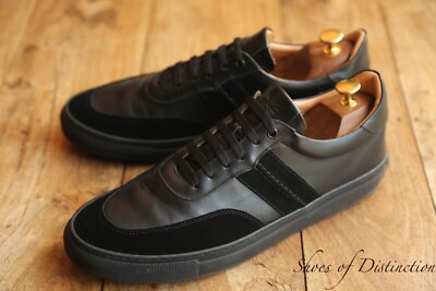 Goral Joseph Cheaney Black Suede Leather Shoes Trainers Sneakers UK 12 US 13