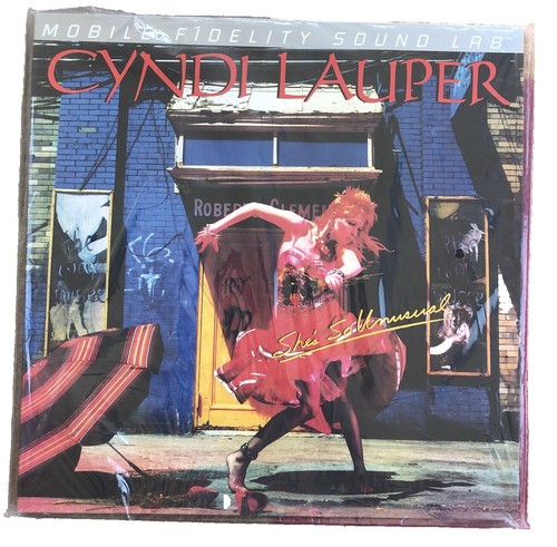 LP: Cyndi Lauper - She's So Unusual MFSL Silver Label LP MOFI 1