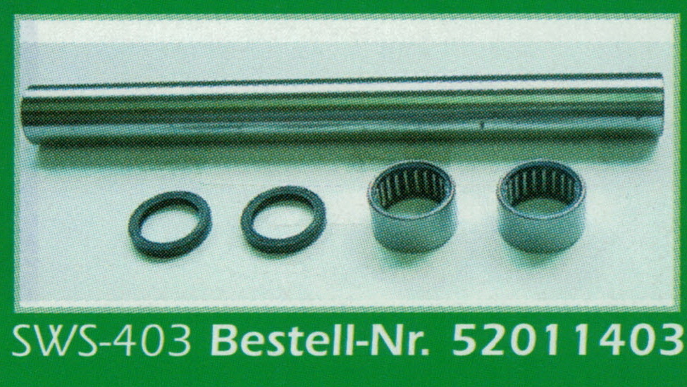 Supprimer le jeu du bras oscillant Kawasaki GPZ 500 S kit SWS-404