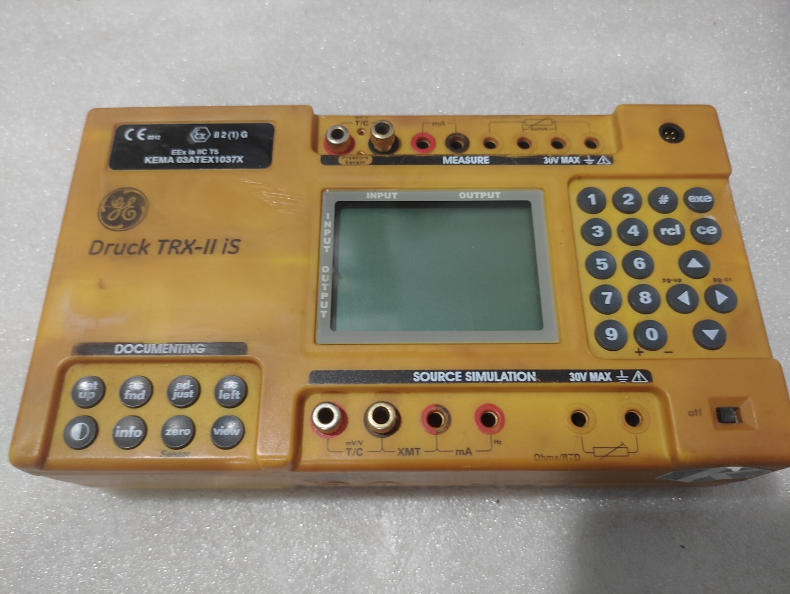 For parts GE DRUCK TRX-II IS THERMAL CALIBRATOR -WITHOUT CARD