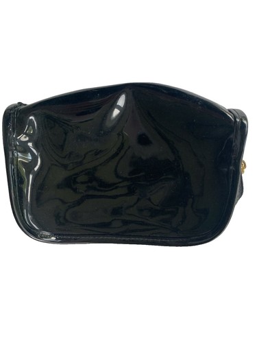 Elizabeth Arden Pink Cosmetic Travel Bag Case Crocodile Print Faux