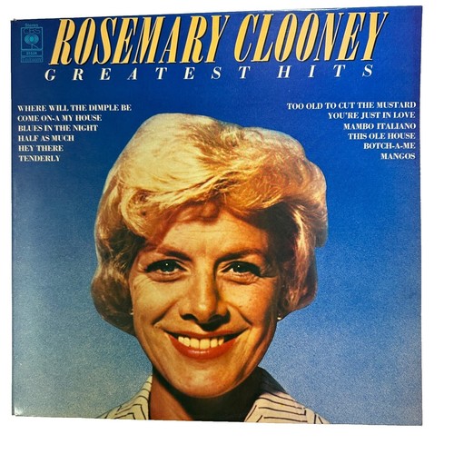 未使用 Rosemary Clooney - Rosie Sings Bing Rosemary Clooney LP Rosie Sings Bing 12