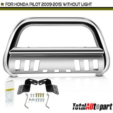 New 3 Ss 304 Bull Bar Bumper Grille Guard For Honda Pilot 2009 2010-2015 Front
