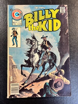 Billy the Kid 116 Warren Sattler Charlton Comics Vintage 1975 Vol 1 Western