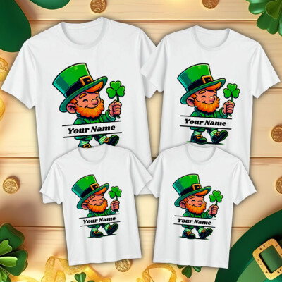 T-Shirts Kobold personalisiert Familie lustig St. Patricks Day Shirt irisch 1#STPD