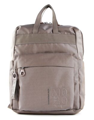 MANDARINA DUCK MD20 Backpack Rucksack Tasche Taupe Kupfer Roségold Neu