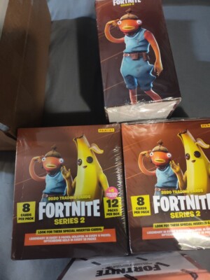 Panini FORTNITE Series 2 - MEGA BOX including 3 Cracked Ice + 1 ...