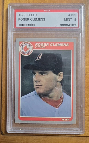 1985 Fleer Roger Clemens Psa 9