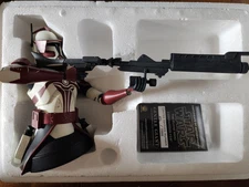 Gentle Giant Star Wars Clone Wars Commander Fox Mini Bust *Read*