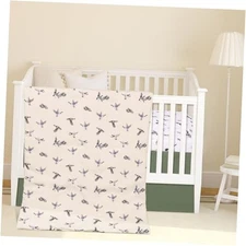3 Pieces Mallard Duck Nursery Crib Bedding Set for Girls Boys Mallard Duck 