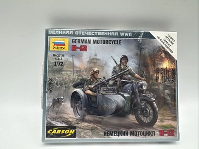 Zvezda 6142 Deutsches Motorrad R-12 - 1:72 OVP