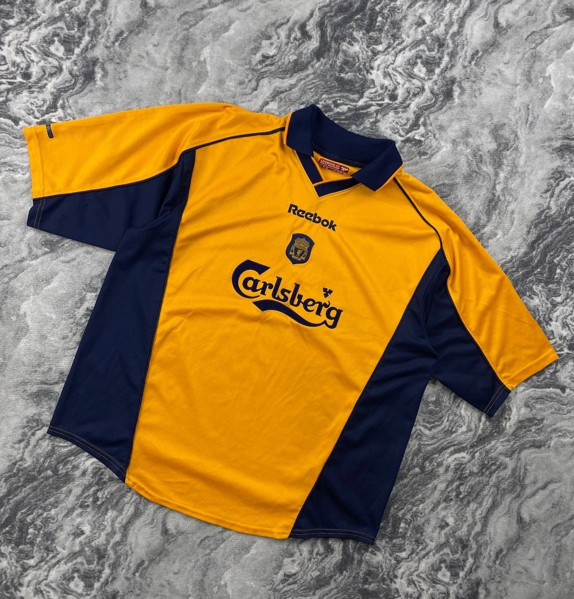 Reebok Liverpool FC 2000 2002 Away Football Shirt Soccer Jersey