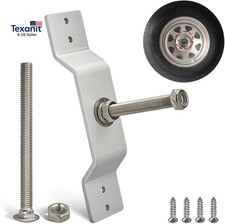 Spare Tire Carrier for Enclosed Trailer, Wall Mount Bracket Holder for Vehicle C