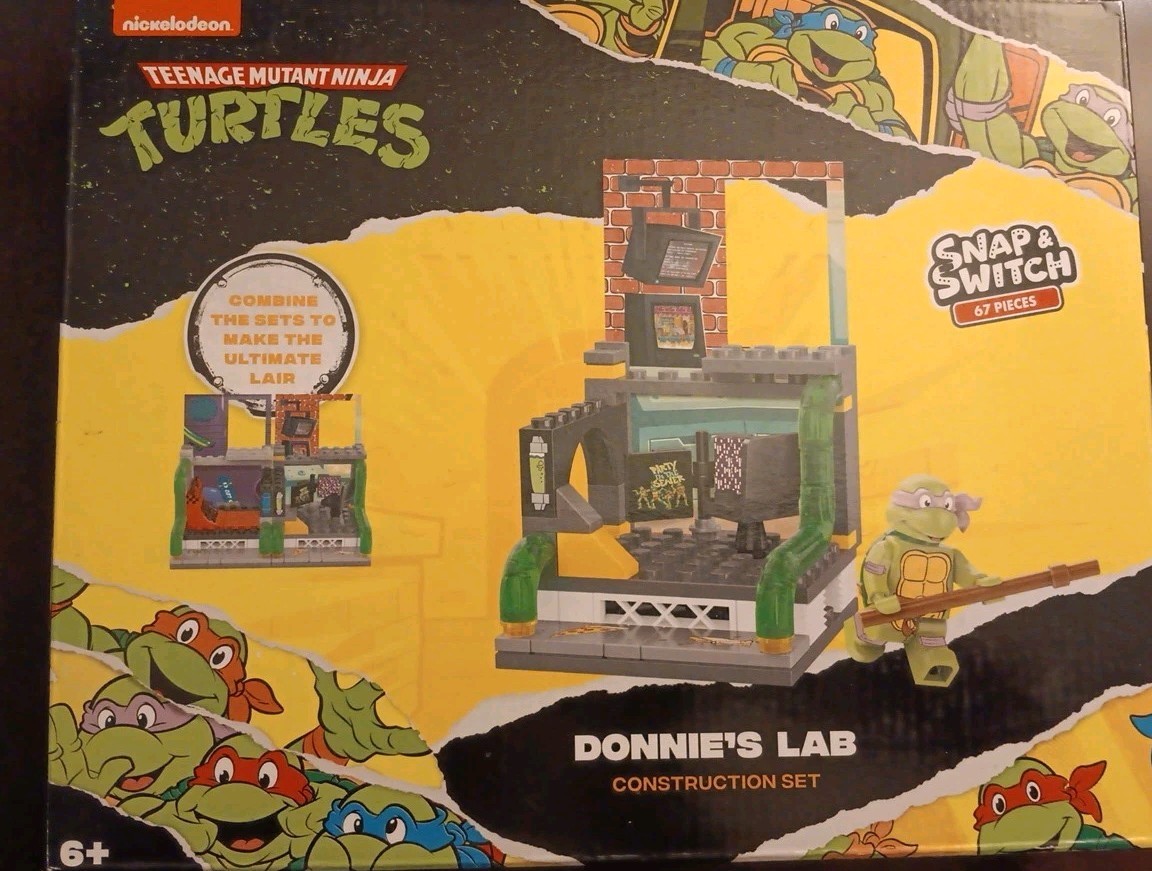 TMNT Teenage Mutant Ninja Turtles Snap & Switch - Donnie's Lab
