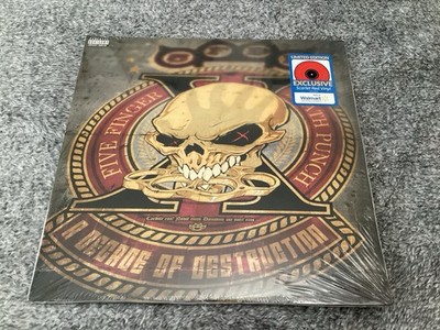 Five Finger Death Punch - A Decade Of Destruction - 2LP Red Vinyl Wal-Mart   NEW