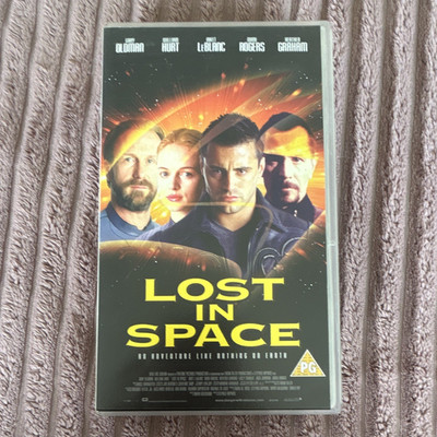 Lost in Space VHS Kassette PAL Sci-Fi Abenteuer Weltraum FSK PG Gary Oldman