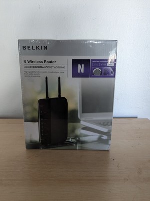 Belkin F5D8236-4 4-Port 10/100 Wireless N Router