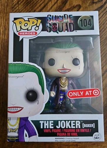 Funko Pop! - Suicide Squad The Joker (Boxer) 104 Target Exclusive - Vinyl Figure