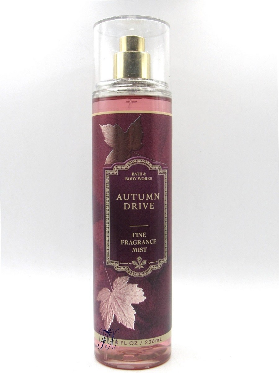 BBW ❁　オータムドライブ　Bath and body works BATH & BODY WORKS AUTUMN DRIVE FRAGRANCE MIST BODY SPRAY 8 FL OZ