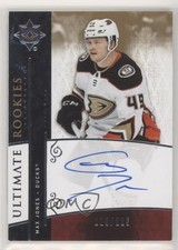 2019 Ultimate Collection Retro Rookies Tier 1 /225 Max Jones #RRA-MJ Auto 0x4a