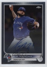 2022 Topps Chrome Chrome Veteran Auto Alek Manoah #CVA-AM Auto 0qn