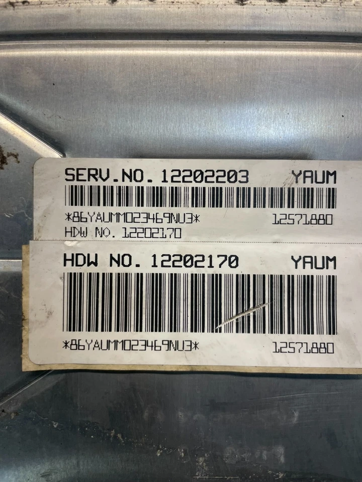 Блок управления двигателем модуль ECM ECU 2000–2003 Chevrolet S10 Blazer s2445 DG - Изображение 4 из 4