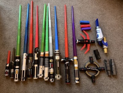 Star Wars Blade Builder RESTPOSTEN Zubehör & Lichtschwert Konvolut Hasbro