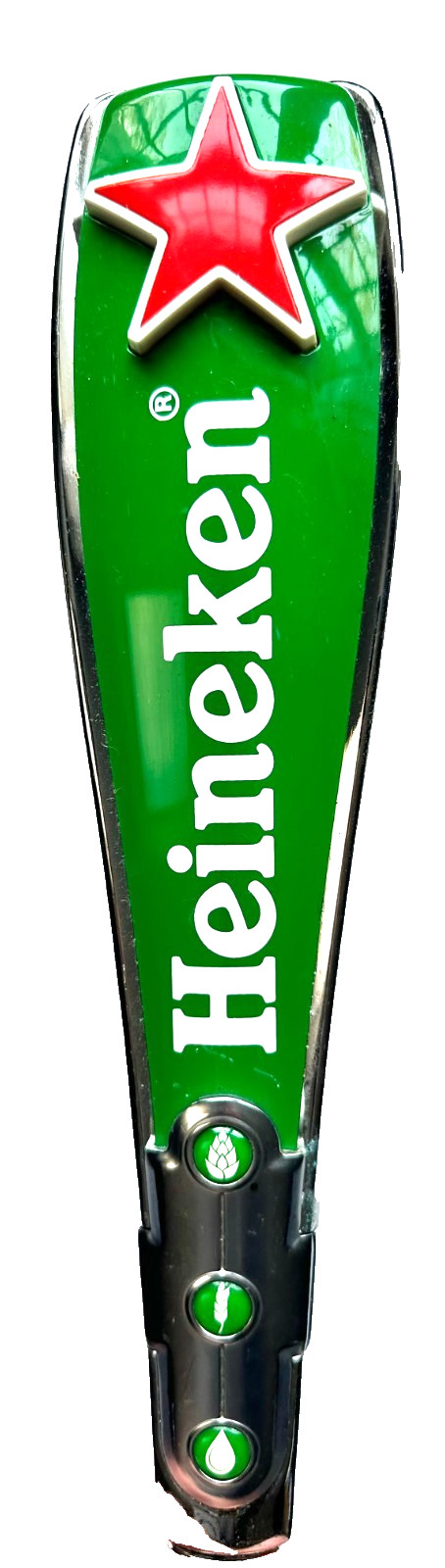 HEINEKEN - BREW LOCK TAP - BEER TAP HANDLE (DUTCH)