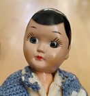 2 Vintage Duchess Doll Corp Boy Dolls in Crocheted Suits Sleep Eyes 7" MCM 1950s — photo 3