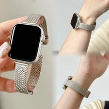 Women Metal Strap for Apple Watch Band 9 8 Ultra 49mm 7 SE 6 5 41mm 45mm 42mm 44