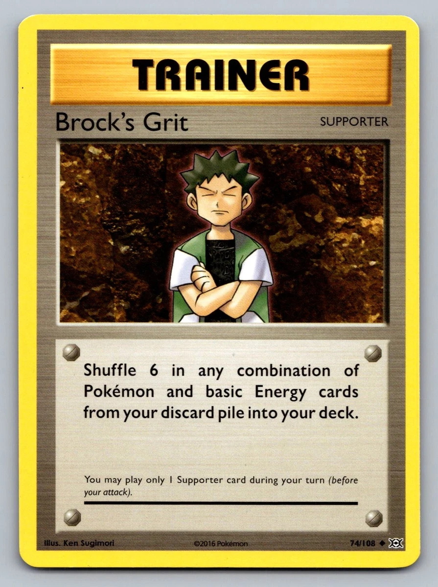 Brock's Grit Pokémon TCG Cards for sale | eBay