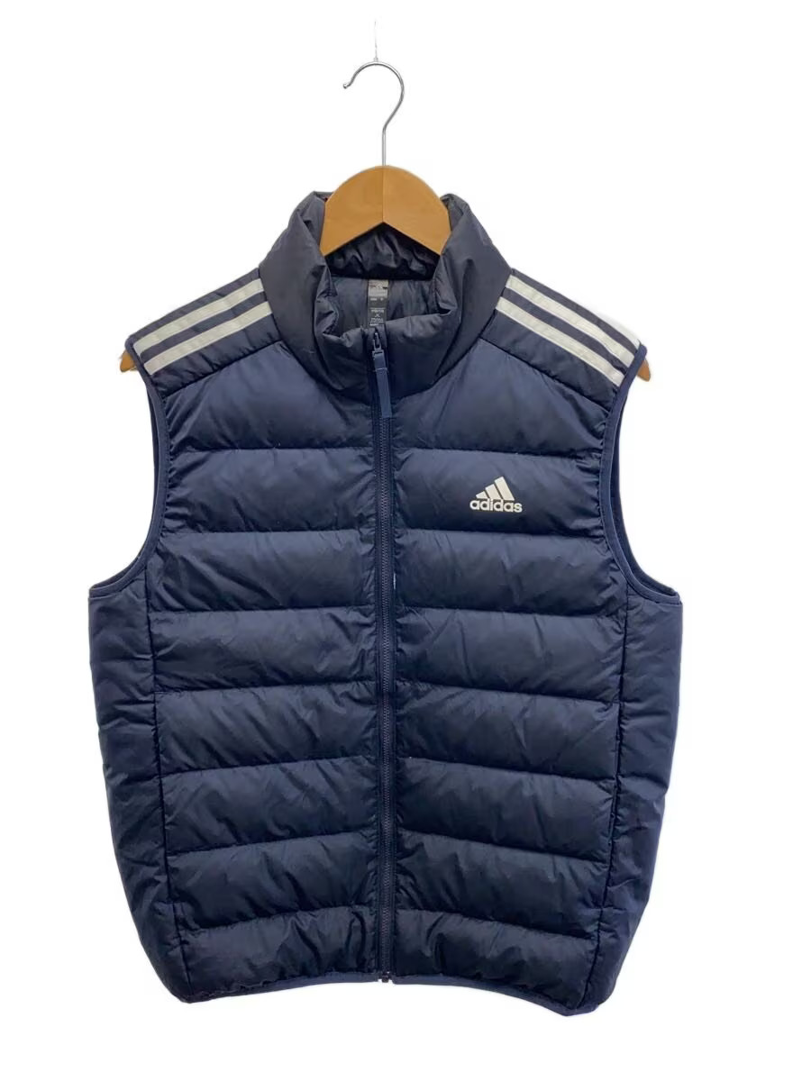 adidas Essentials Down Vest, Large, Polyester, Na… - image 1