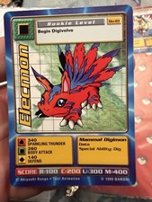 Digimon Digi Battle Booster 2 2000 BO-61 Elecmon Vintage