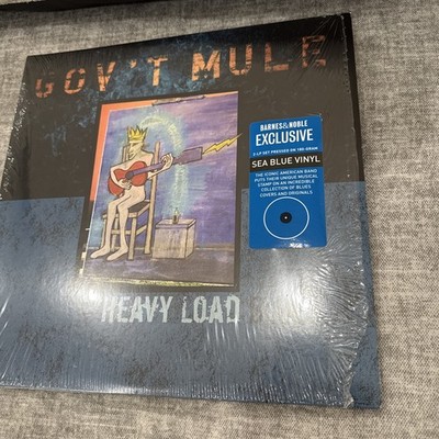 Gov't Mule Heavy Load Blues  2 LP Set Sea Blue Vinyl (Used)