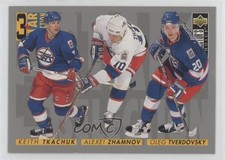 1996 Collector's Choice 3 Star Selection Keith Tkachuk Alex Zhamnov Alexei 0at7